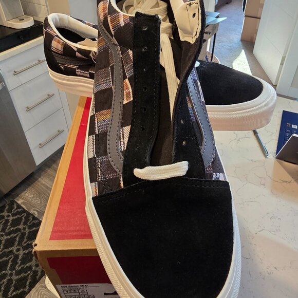 Vans Men Old Skool 36 DX Briocolage Checkerboard VN0A4BVQJ4E RARE MENS SKATE 11 - Picture 2 of 13